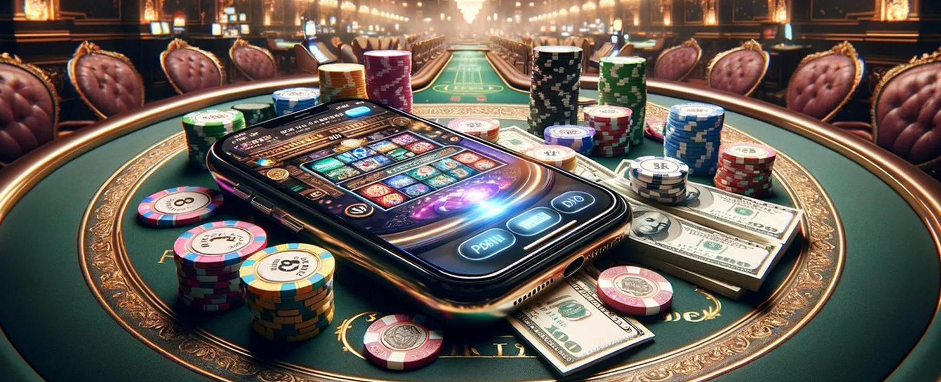 Phmacao Casino App background with vibrant casino imagery